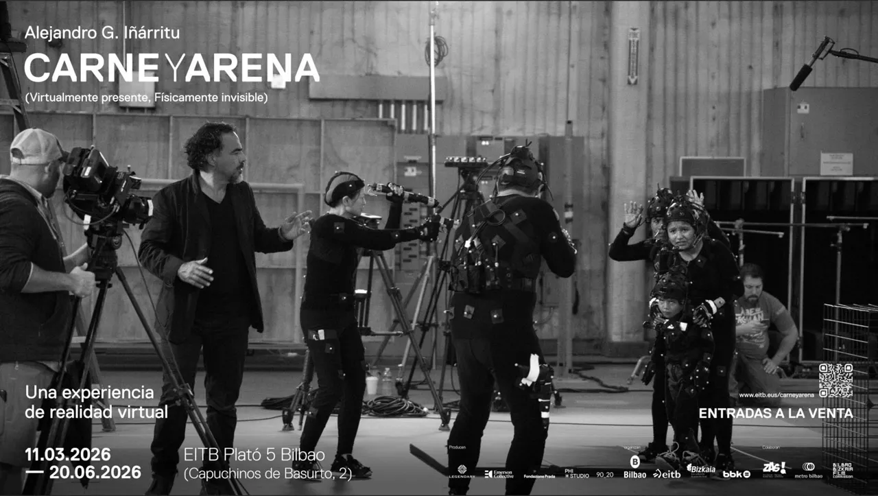 "Carne y arena" kartela