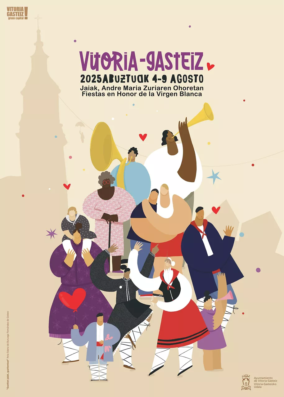 2025 White Virgin Festivities Poster