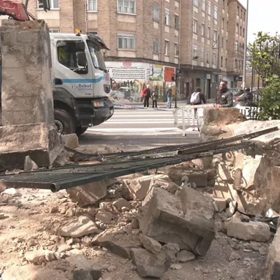 Accidente cementerio