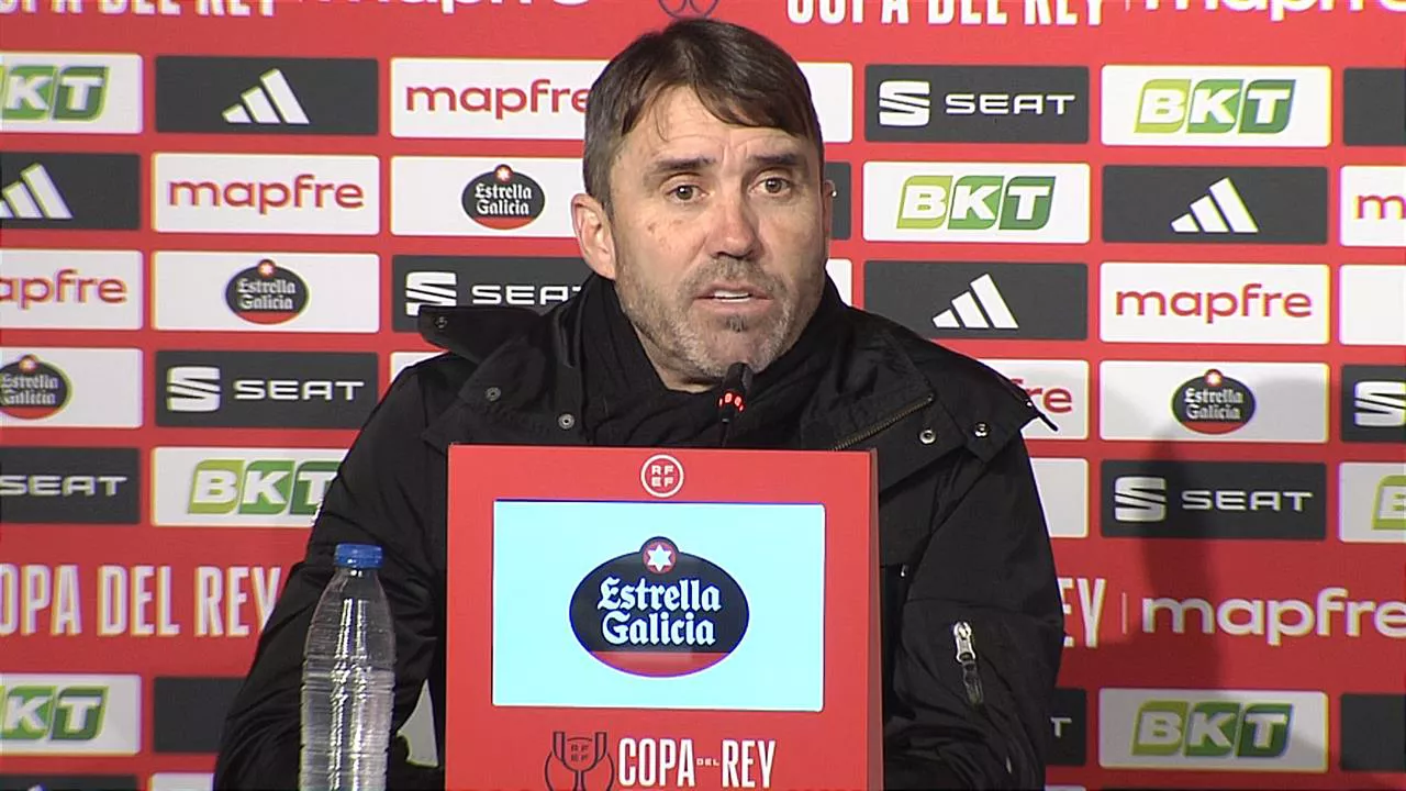 Eduardo Chacho Coudet Alaves-Rayo ocatavos de Copa 2-0