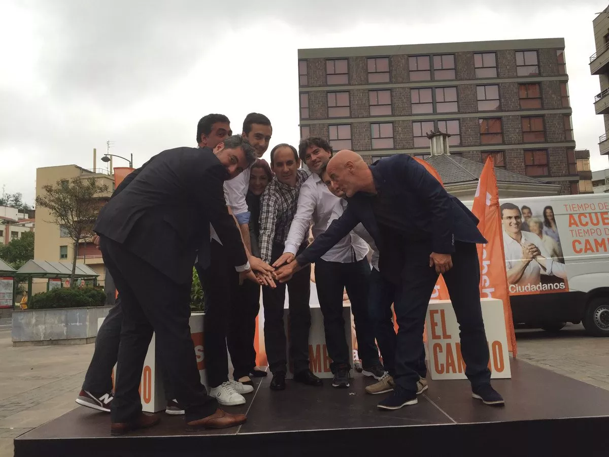EAEko Ciudadanosen azken hauteskunde ekitaldia. Argazkia: @cs_euskadi