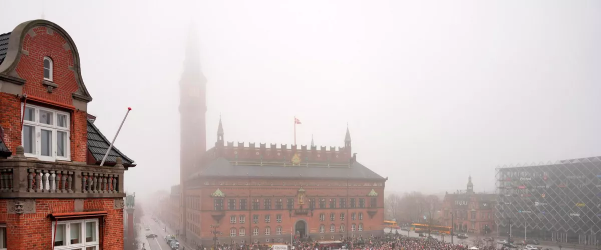 Manifestación Copenhague (Dinamarca) contra los planes de Trump de hacerse con Groenlandia