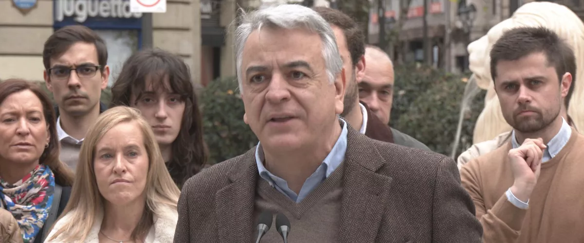 De Andrés (PP): "No es casualidad que en la misma jornada se acumulen todos los actos contra elementos de convivencia"