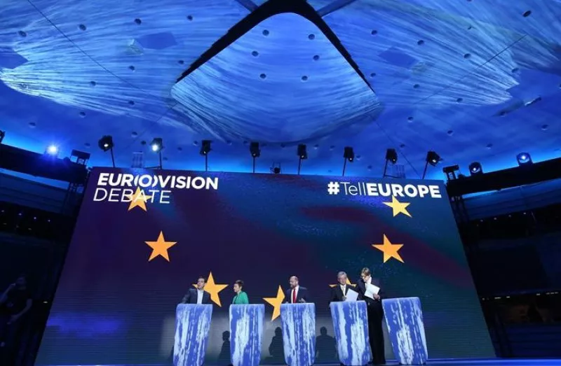debatea europar hauteskundeak debate television telebista EFE