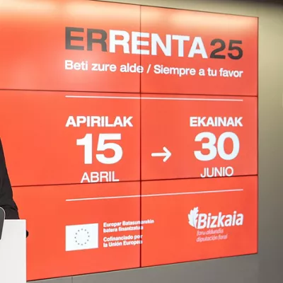 campaña declaración renta Bizkaia