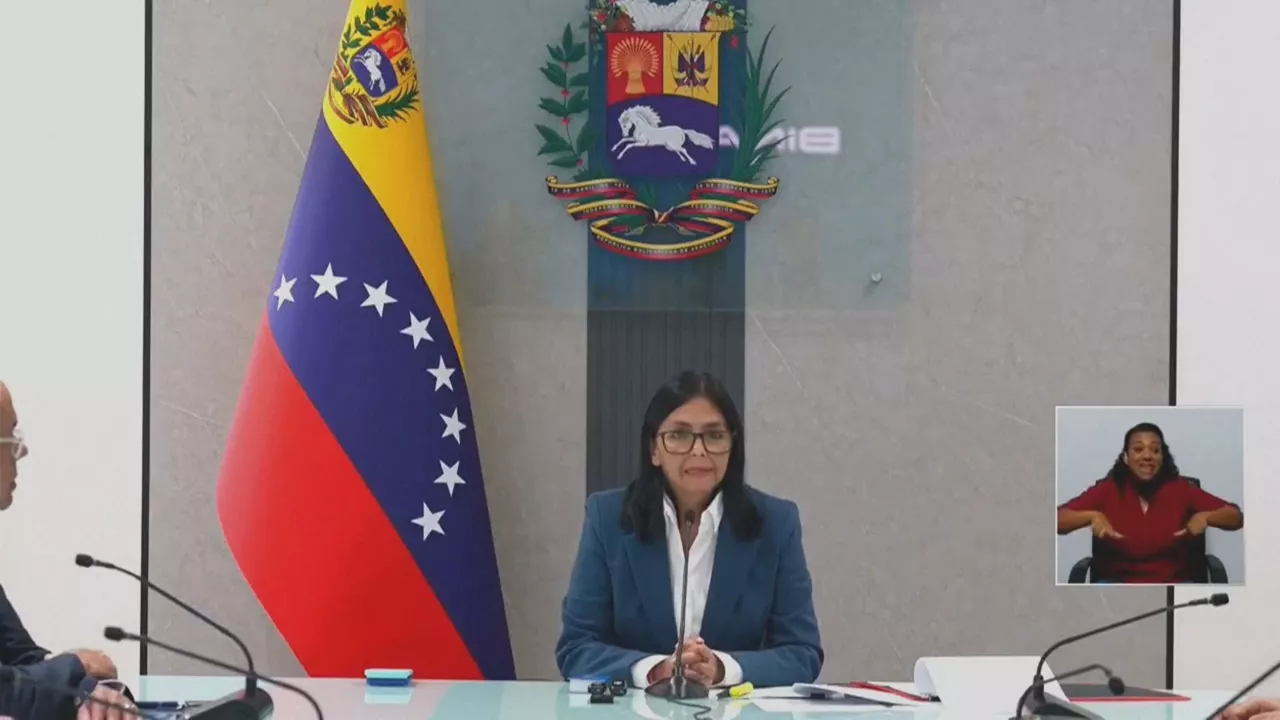 Delcy Rodríguez exige a EEUU la liberación inmediata de Maduro y Flores