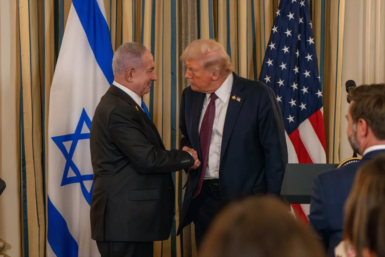 (Foto de ARCHIVO) Europa Press

Donald Trump Benjamin Netanyahu reunión septiembre 2025


Europa Press/Contacto/Joey Sussman

29/9/2025