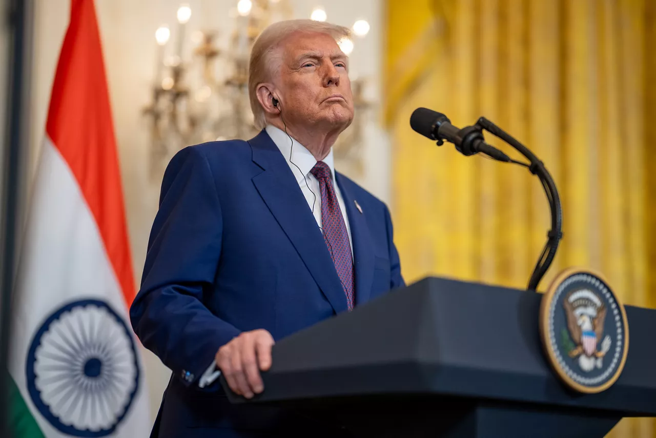 (Foto de ARCHIVO)

February 13, 2025, Washington, District of Columbia, USA: President Donald J. Trump hosts Prime Minister Narendra Modi of India at the White House, Thursday, February 13, 2025.



Europa Press/Contacto/White House

14/2/2025