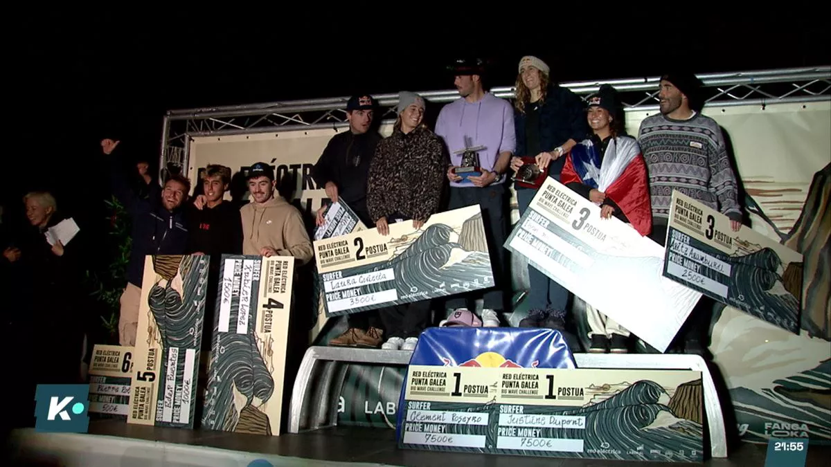 El campeonato de olas gigantes de Punta Galea no ha defraudado. Después de tres años de paréntesis, había ganas de surf y el espectáculo ha merecido la pena. Clement Roseyro y Justine Dupont han sido los vencedores del Punta Galea Big Wave Challenge de este 2025.