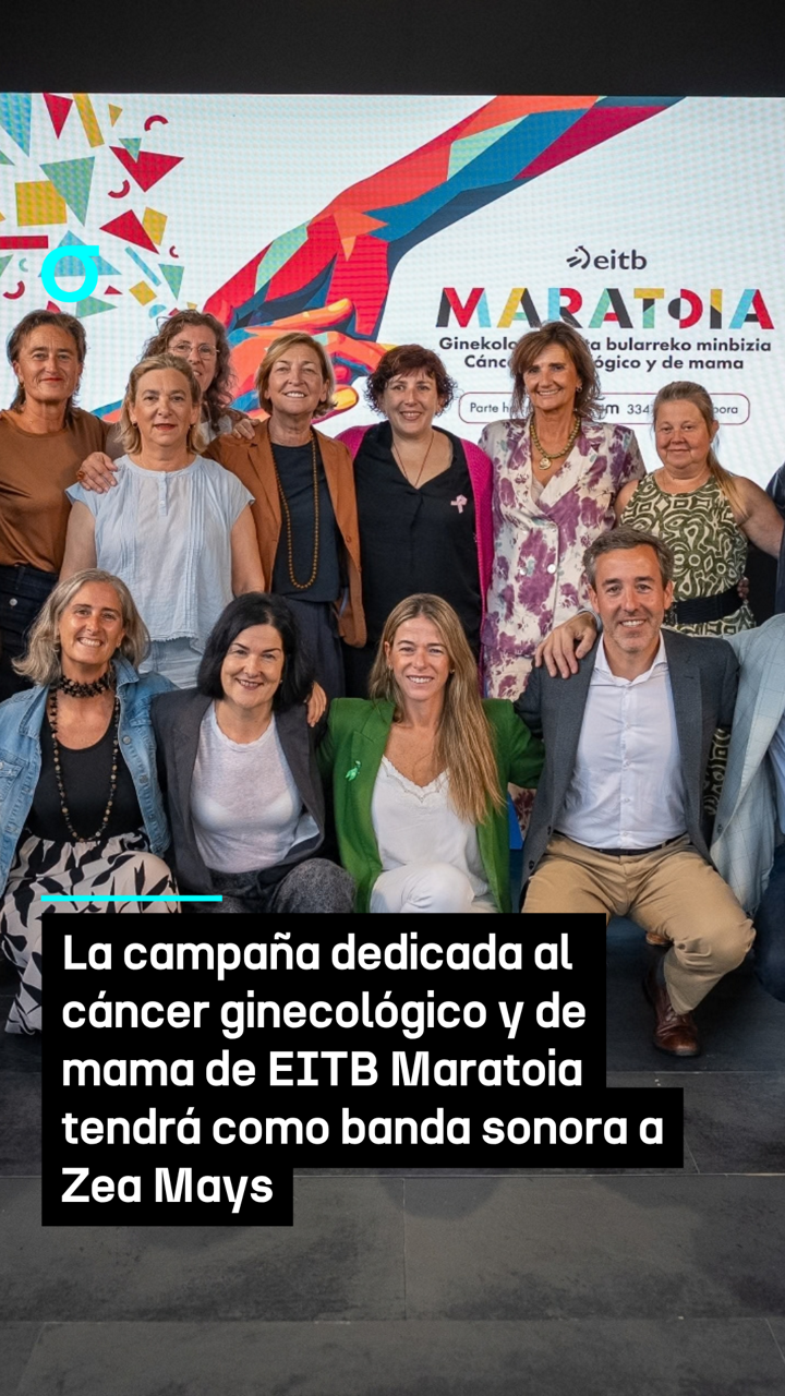 La campaña dedicada al cáncer ginecológico y de mama de EITB Maratoia pone el foco en la investigación como motor del progreso y tendrá como banda sonora "Elektrizitatea" de Zea Mays