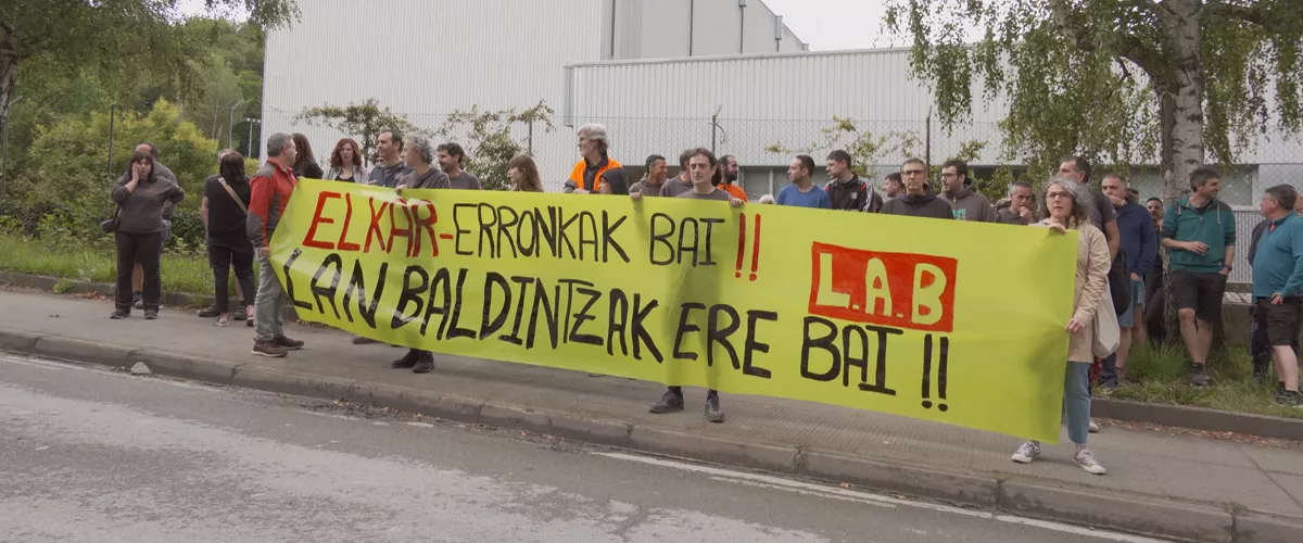 Elkar langileen protesta