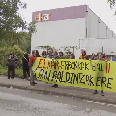 Elkar langileen protesta