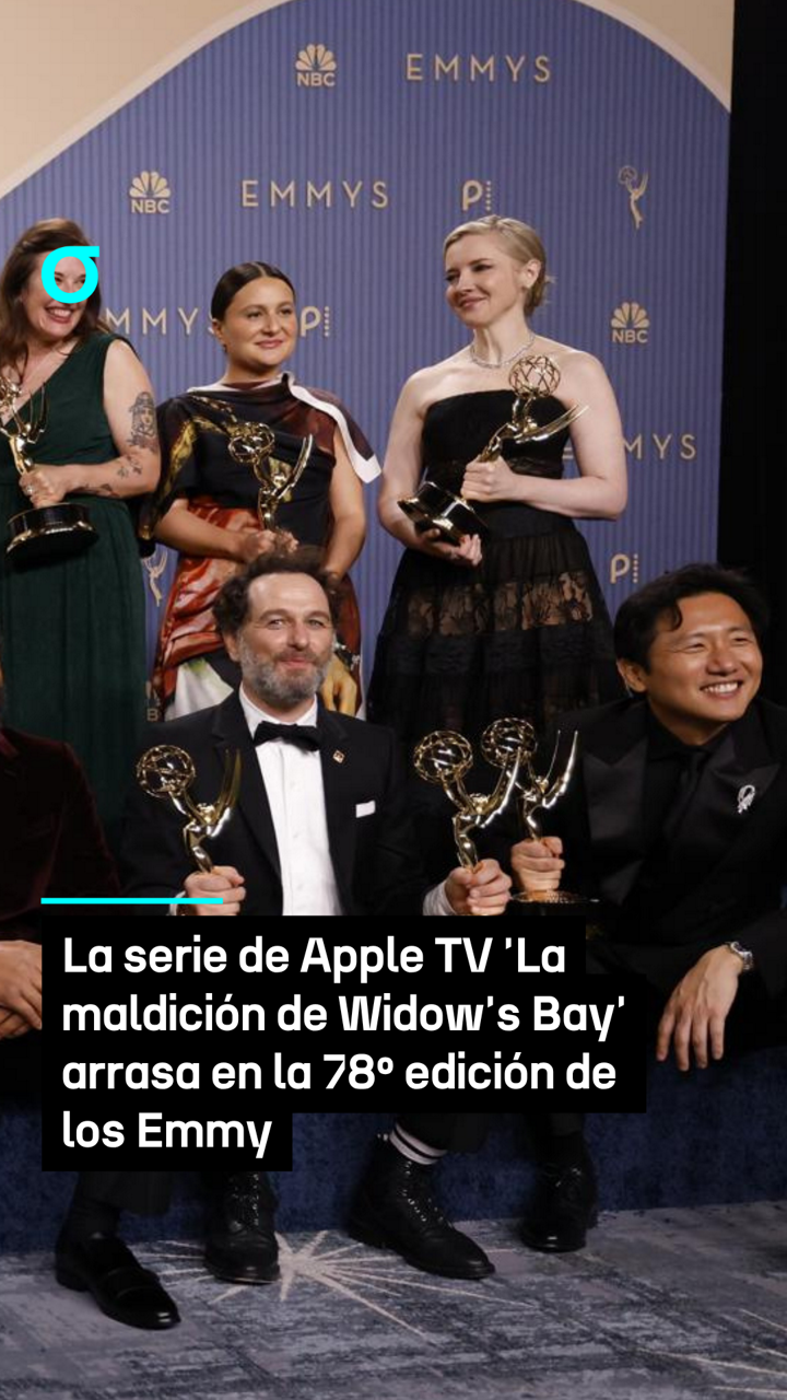 La serie de Apple TV 'La maldición de Widow's Bay' arrasa en la 78º edición de los Emmy