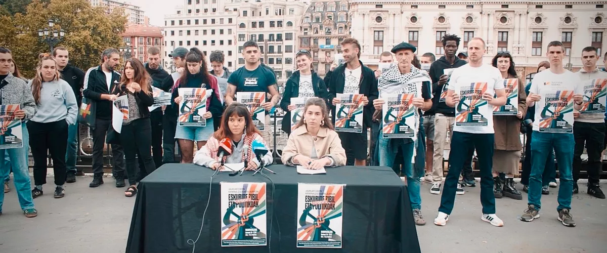Hainbat eragilek manifestazioa deitu dute ekainaren 20rako, Ertzaintzaren "errepresioa eta inpunitatea" salatzeko
