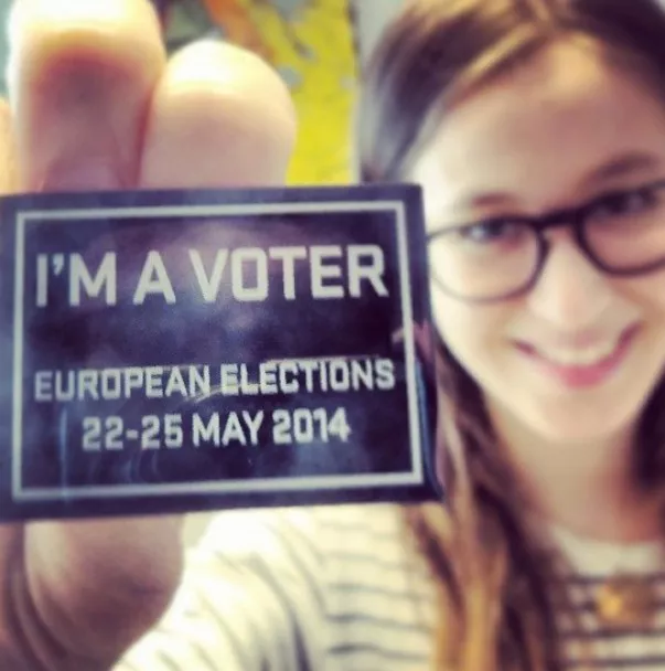 Imagen de la campaña para formentar la participación. Fuente: Parlamento europeo.