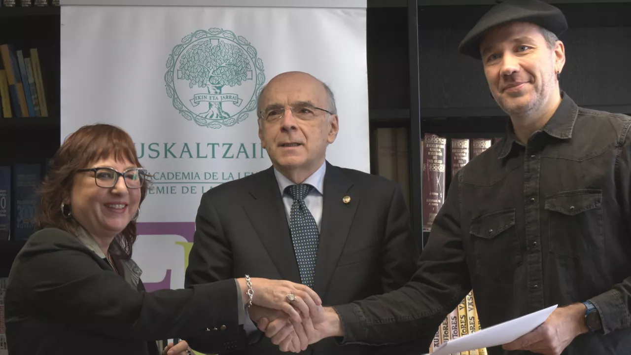 Miren Agur Meabe, Andres Urrutia eta Mikel Ayllon