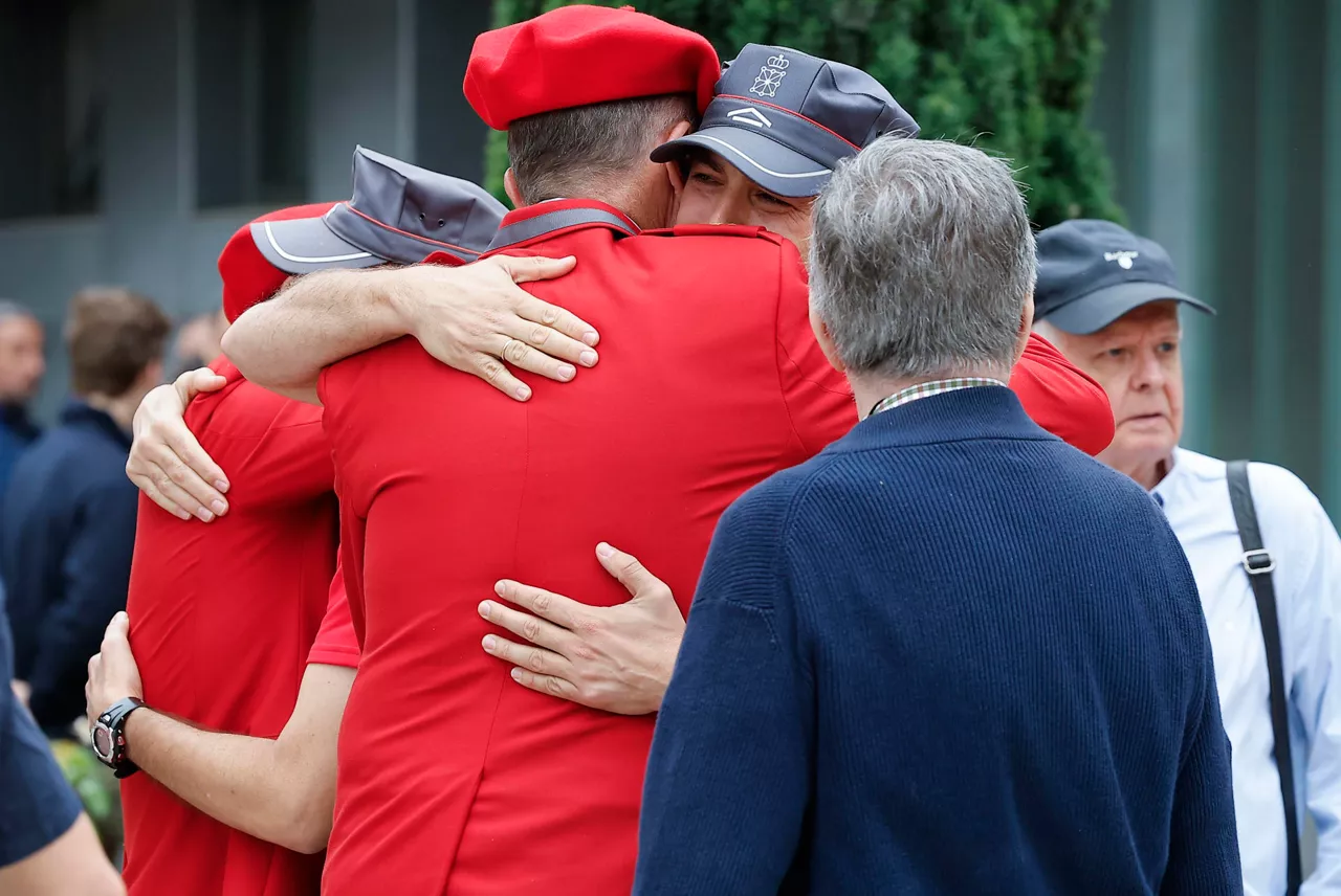 La muerte de cinco policías forales en un accidente de tráfico en Gipuzkoa causa gran conmoción en Navarra