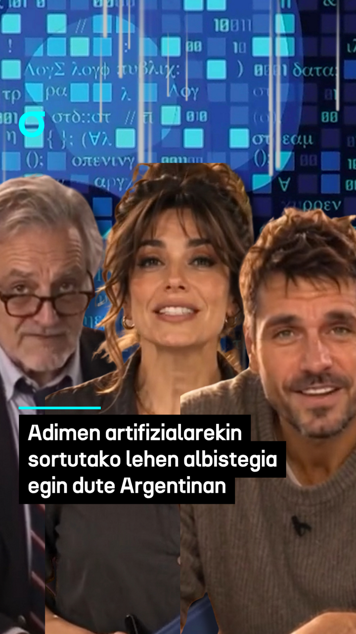 "El Primer Feca" adimen artifizialarekin sortutako lehen albistegia egin dute Argentinan