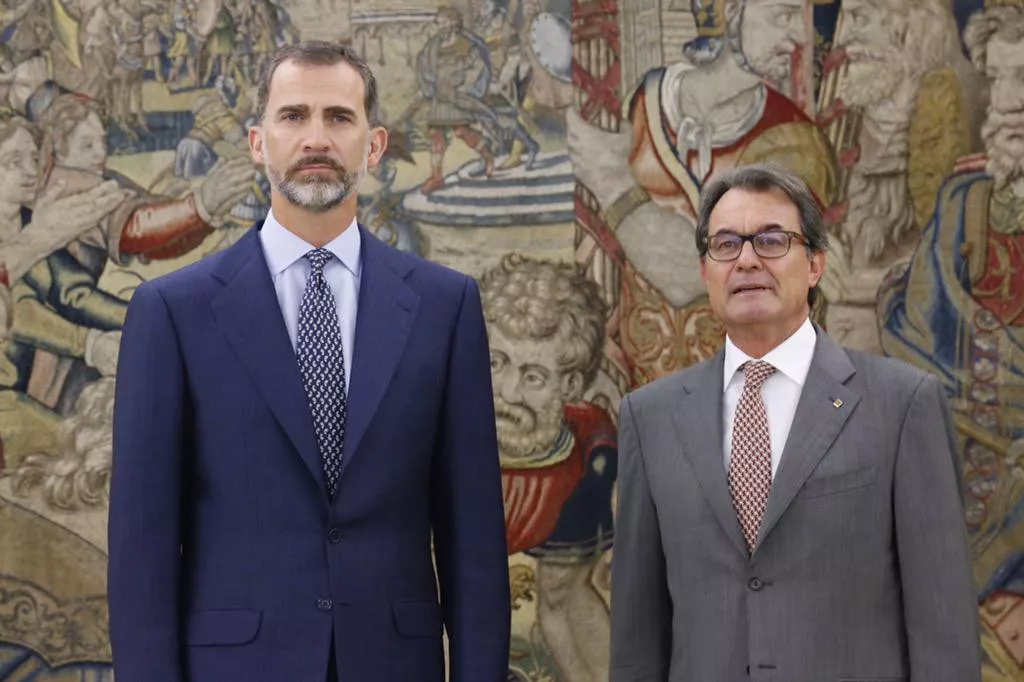 Felipe VI Artur Mas
