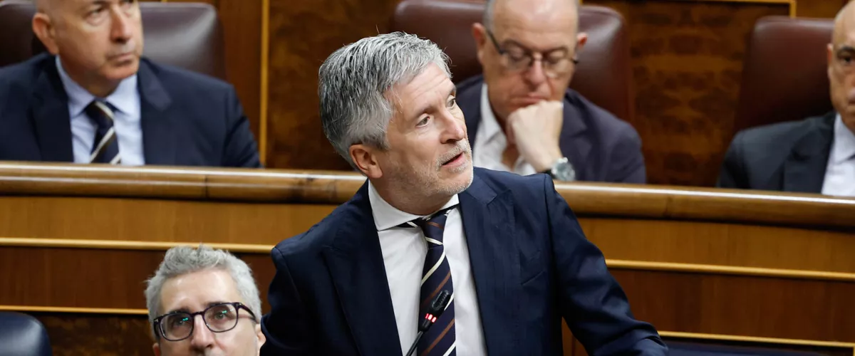 ministro del Interior Fernando Grande Marlaska sesión de control