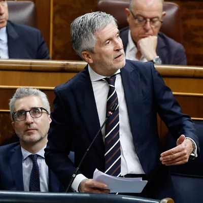 ministro del Interior Fernando Grande Marlaska sesión de control