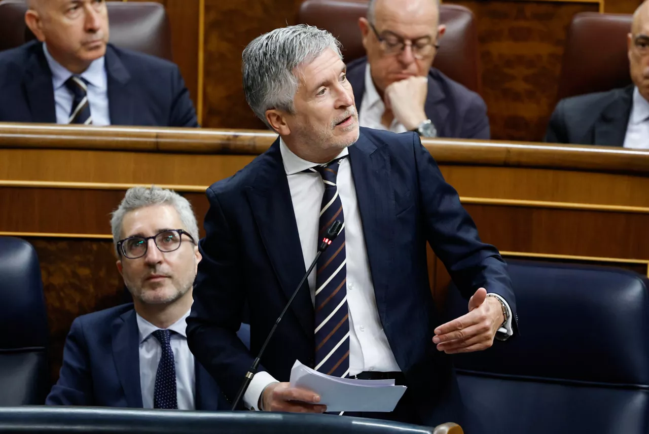 ministro del Interior Fernando Grande Marlaska sesión de control
