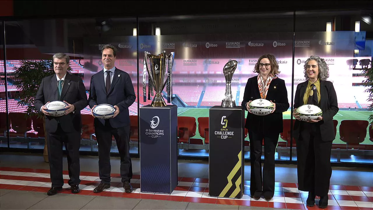 Rugby finales europeas en San Mames