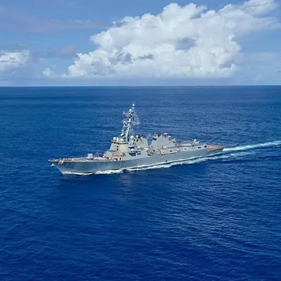 (Foto de ARCHIVO)

El destructor de la Armada estadounidense USS Mason en aguas de Oriente Próximo, donde el Mando Central de las Fuerzas Armadas de Estados Unidos está ejecutando un bloqueo naval contra puertos y costas de Irán



REMITIDA / HANDOUT por CENTCOM

Fotografía remitida a medios de comunicación exclusivamente para ilustrar la noticia a la que hace referencia la imagen, y citando la procedencia de la imagen en la firma

29/4/2026