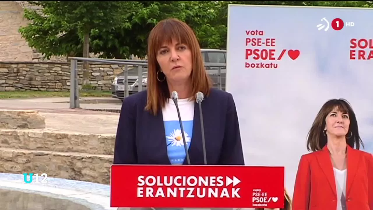 "PSE-EEk ""erreskate sozialaren alde"" lan egingo duela berretsi du Idoia Mendiak, ""ez salbazio nazionalaren"" alde."