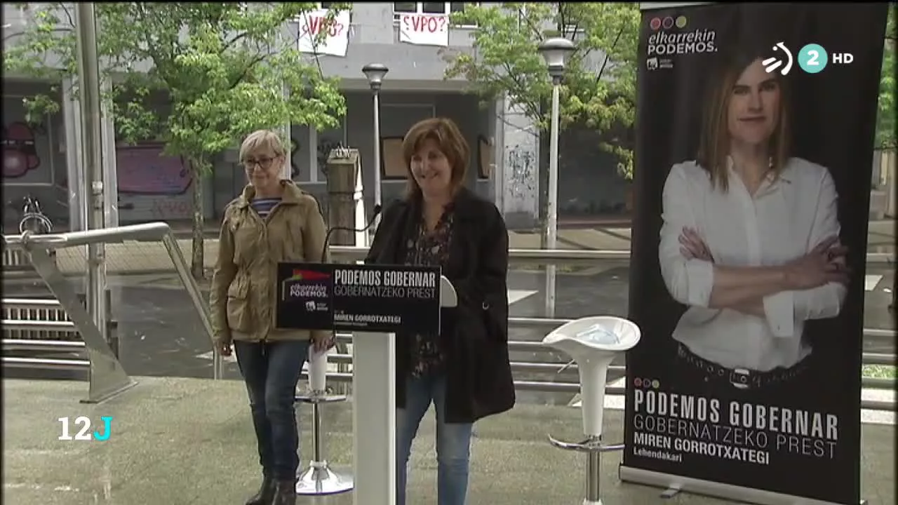 Desde Benta Berri, lugar donde el fondo buitre Blackstone ha comprado más de 500 viviendas de alquiler prortegido,  Elkarrekin Podemos-IU ha advertido del riesgo de una burbuja del alquiler.