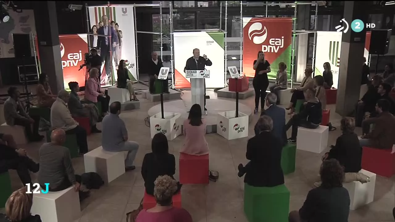 Joseba Egibar ha criticado a la izquierda abertzale y a ELA y LAB.  La cabeza de lista por Gipuzkoa ha reivindicado el proyecto jeltzale.