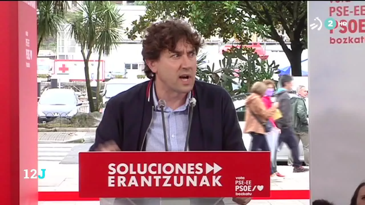 Eneko Andueza asegura que unos no tienen proyecto y por eso quieren un tripartito, y otros como el PNV agitan el discurso del miedo.