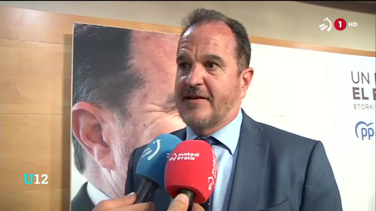 Eurodiputatuen babaesa jaso du Iturgaiz lehendakarigaiak, eta Europak ezartzen dituen zubiak suntsitzea leporatu dio Urkulluri.