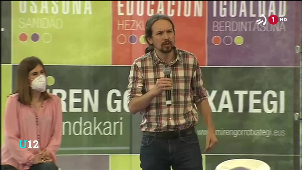 Gorrotxategiren ustez, Iglesias eta Garzon Bilbon izateak erakusten du zuzendaritza bat datorrela EAJ gobernutik botatzearekin, Madrilen hitzarmena izan arren.