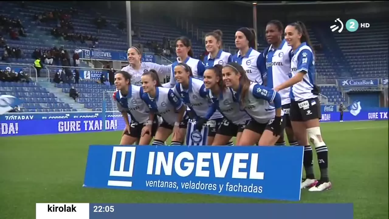 El Alavés Gloriosas se ha tenido que conformar con el empate ante el Levante en el segundo encuentro de su historia jugado en Mendizorroza. Las visitantes se adelantaron en el marcador y las vitorianas empataron en la segunda parte con un gol de Gema Soliveres.