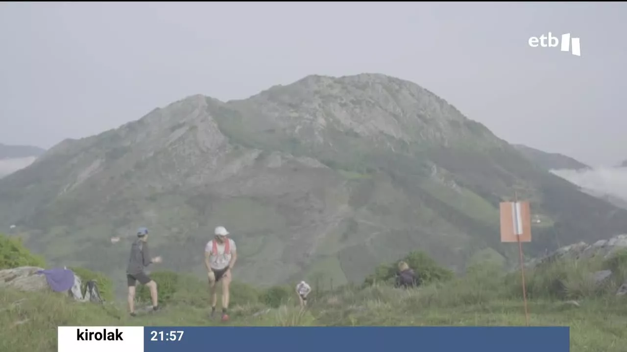 Los de Lagun Onak de Azpeitia han preparado un recorrido de 65 kilómetros y 3700 metros de desnivel positivo. Egea se ha impuesto con facilidad, con un tiempo de seis horas; Azkorbebeitia ha llegado a meta con un tiempo de 7:17.