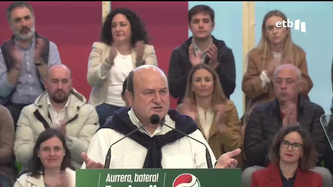 El presidente del EBB del PNV ha puesto como ejemplo del proyecto que ilusiona el puente All Iron que unirá Erandio y Barakaldo.