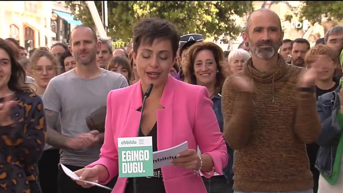 Militanteei eskerrak emateaz gainera, erakunde nagusienetara aldaketa eramatea esku-eskura dagoela ohartarazi du Rocio Vitero Gasteizko alkategaiak, eta, horregatik, botoa eskatu die haiekin % 100ean ados ez daudenei ere.
