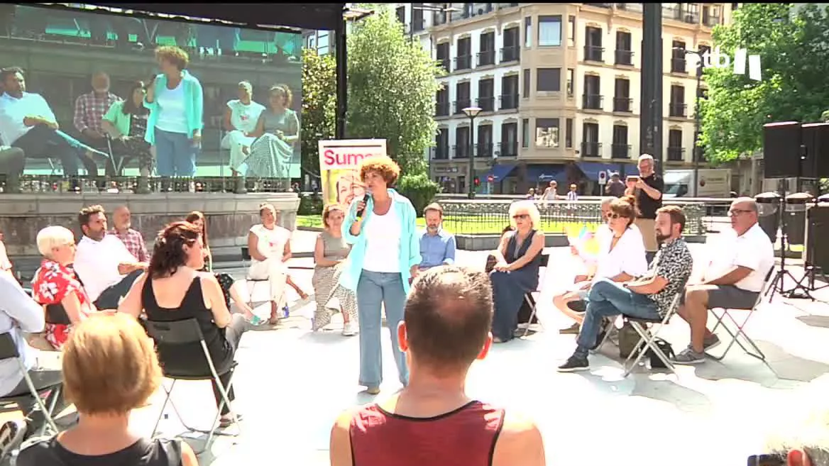 Medidas como la subida del salario mínimo y de las pensiones o la ley de vivienda, solo son posibles, según Pilar Garrido, con un Sumar fuerte.