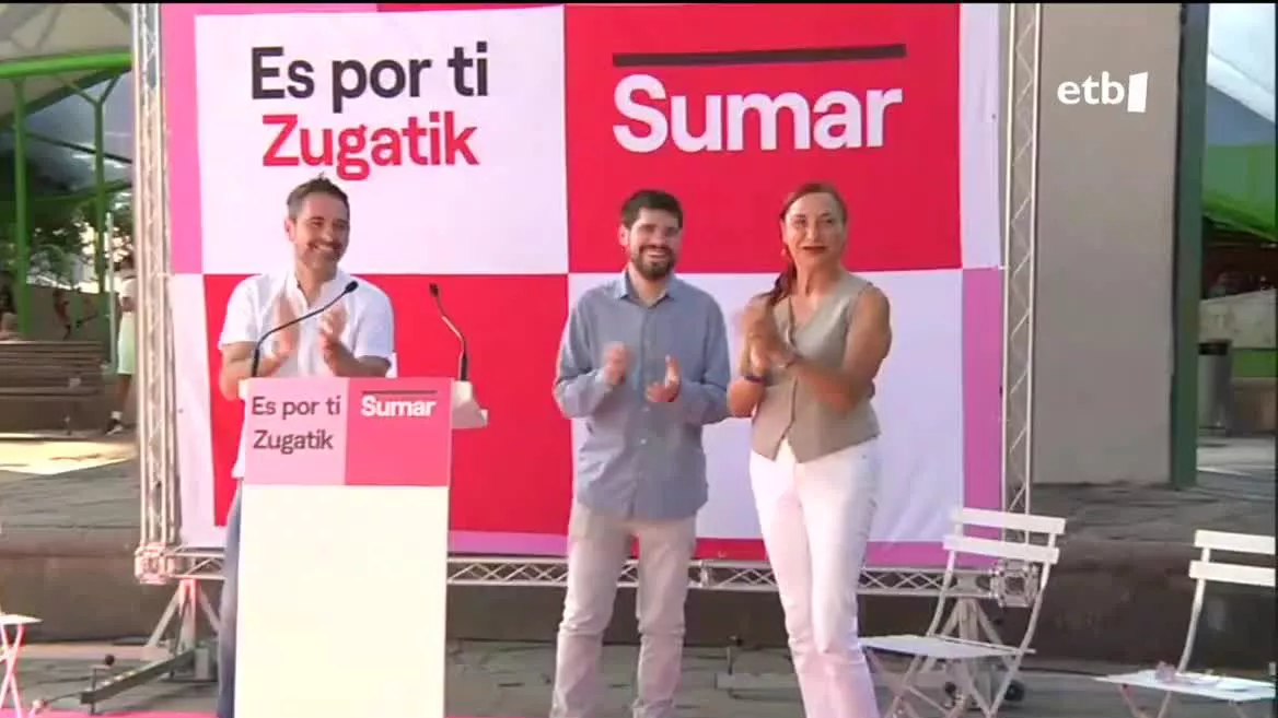 Gutxieneko soldataren eta pentsioen igoera, eta lan-erreforma Sumarreko buruari esker onartu direla esan, eta bide horretatik jarraitzeko beharra defendatu du.