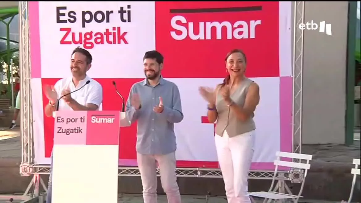Martínez asegura que la subida del salario mínimo y de las pensiones, así como la reforma laboral se han aprobado gracias a Yolanda Díaz y ha defendido la necesidad de seguir por ese camino.