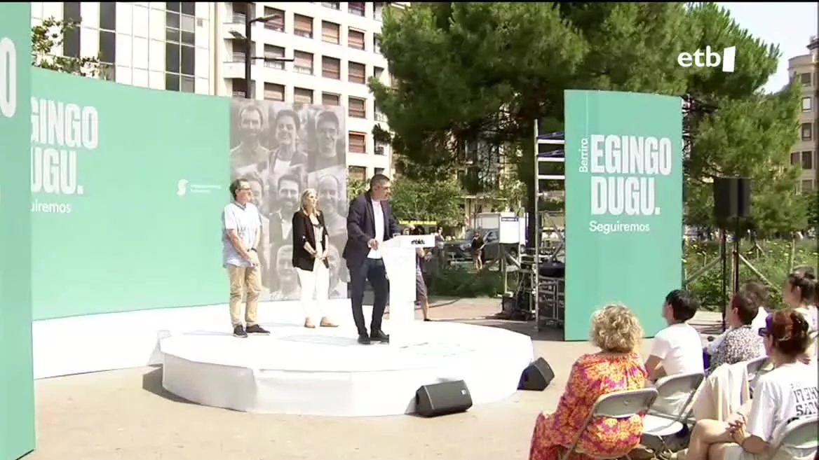 Beldurraren eta etsipenaren aurrean esperantzaren ikurra altxatu nahi du Euskal Herria Bilduk. Otegiren arabera, Euskal Herrian PSOEren ezkerrera dagoen aukera bakarra da EH Bildu. Era berean, koalizio abertzaleak erakutsi du Espainiako Estatua plurinazionala dela.