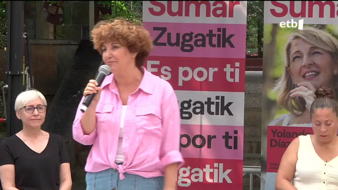 Kongresurako Gipuzkoako Sumar koalizioaren hautagaiaren arabera, uztailaren 23an jokoan dago azken legealdian irabazitakoa. Euskadiko tradizio feminista aldarrikatu, eta arlo sozialean ez ezik, ekonomikoan ere aurrera egiteko lan egingo dutela agindu du, soldatetan, pentsioetan edota sexu arrakala a