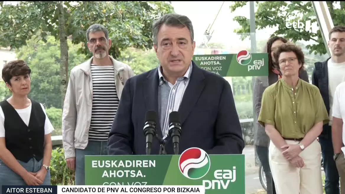 Así se ha expresado el candidato jeltzale a diputado, Aitor Esteban. Ha reconocido que ha sido un camino largo y difícil, y que Vox intentó paralizar el proyecto en los tribunales.