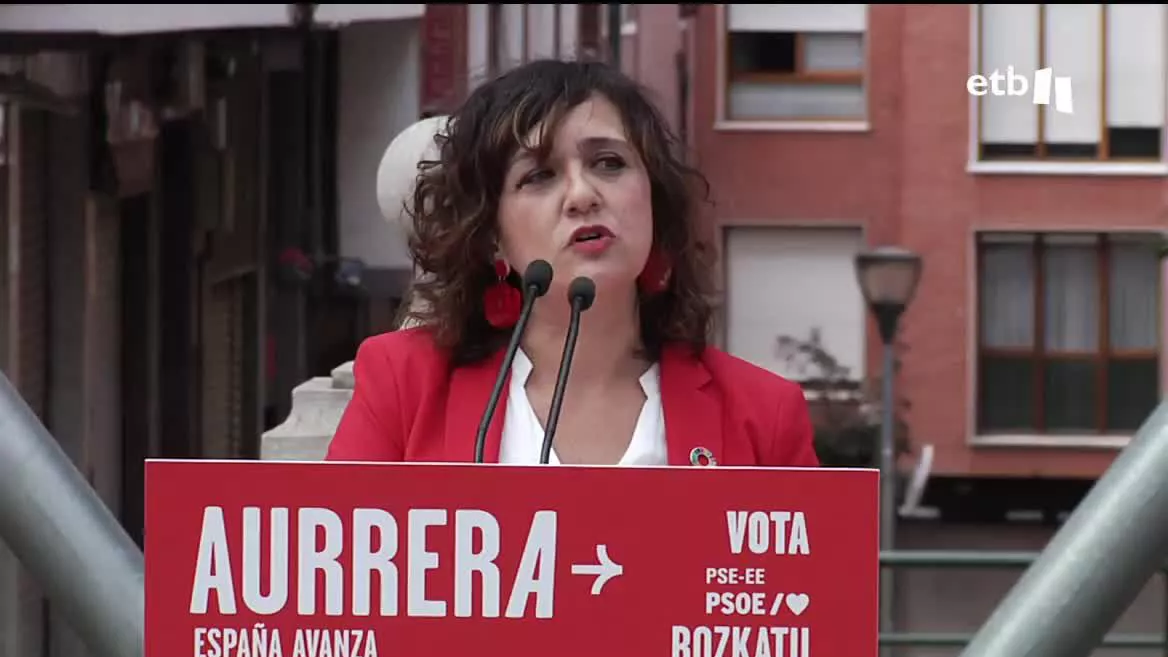 Patxi López ha pedido el voto para que la lucha contra la violencia de género siga siendo una prioridad del Gobierno.