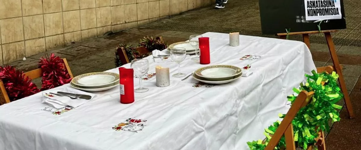 Covite denuncia actos por los presos de ETA en Navidades