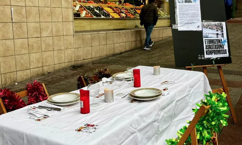 Covite denuncia actos por los presos de ETA en Navidades