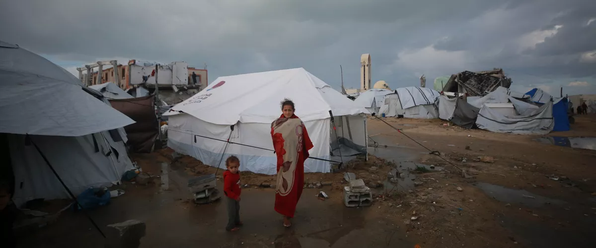 Inundaciones en Gaza
