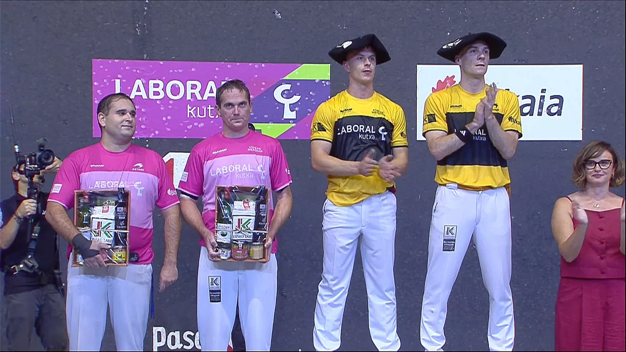 Podio Gernika Grand Slam