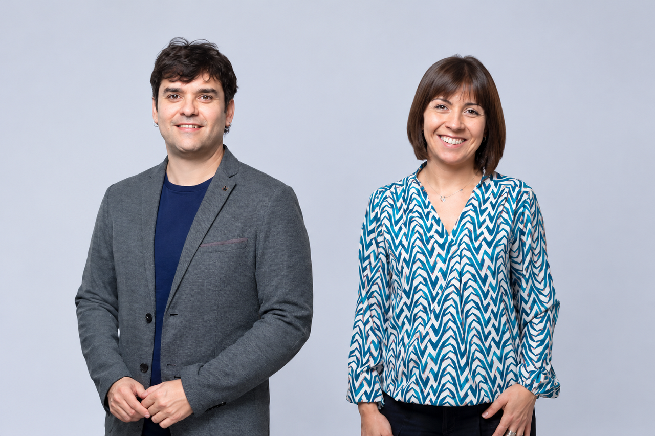 Pablo Azcona y Mayte Espinosa, cabezas de lista de Geroa Bai al Congreso y al Senado